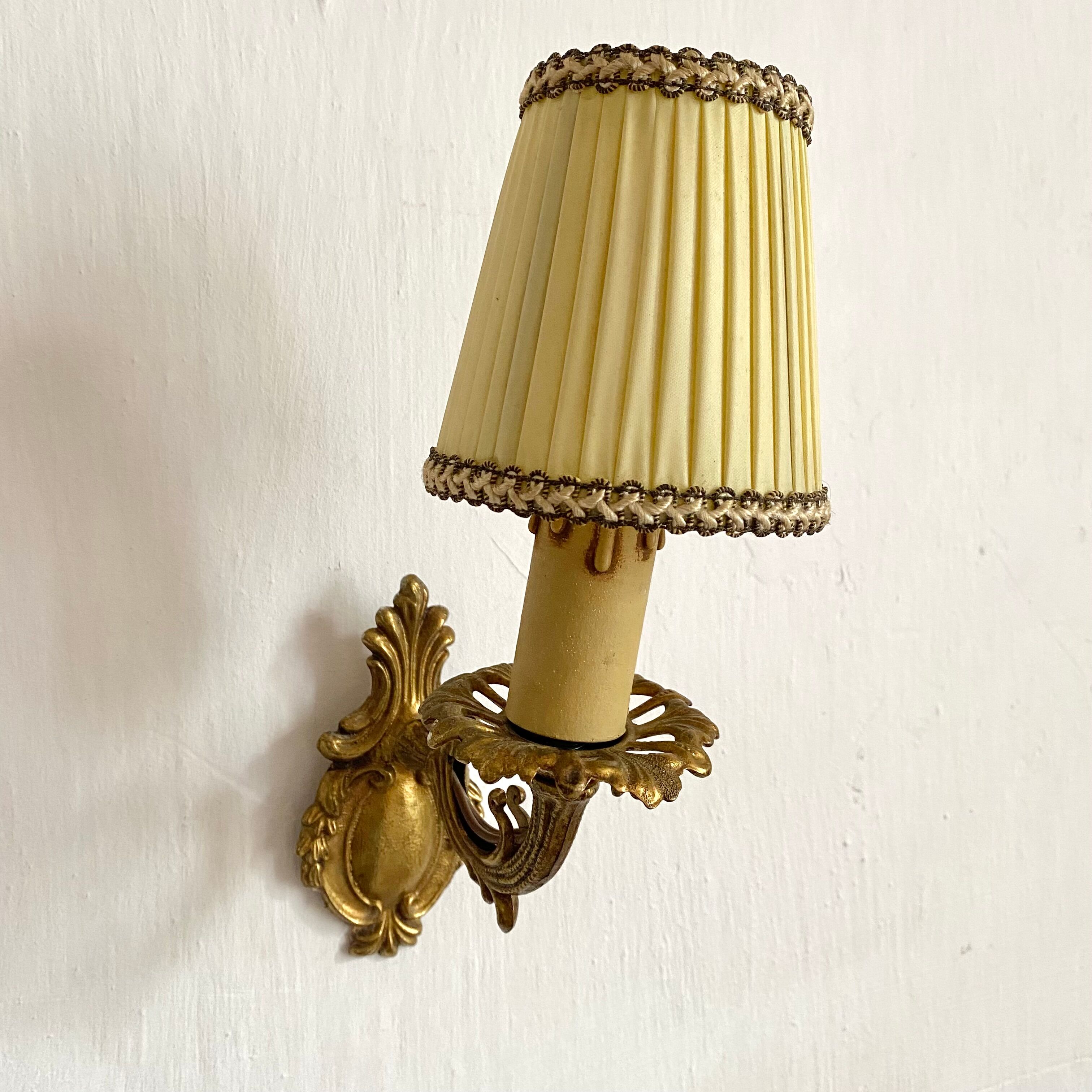 Pair of old sconces