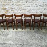 Chaises de bistrot années 50