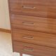 Commode en bois vernis, années 80
