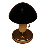 Art Deco Chrome "Mushroom" Table Lamp, Czechoslovakia, 1930s