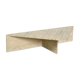 Large table basse en travertin