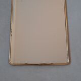 Golden barber mirror