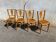 Set of 4 vintage bistro chairs