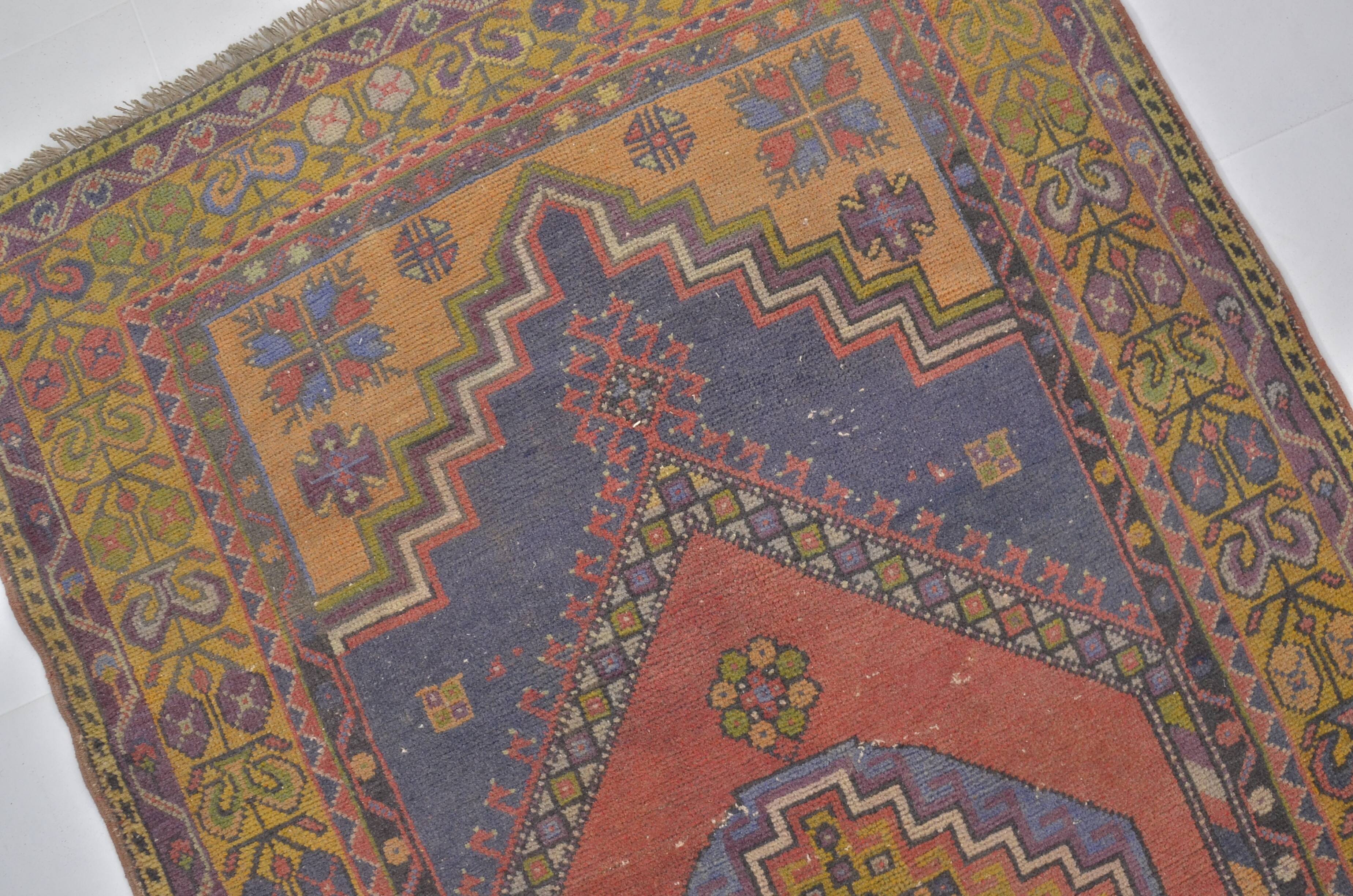 Tapis vintage Oushak sku a-34