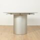Table à manger Quadrondo, Erwin Nagel, Rosenthal, Argent