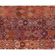 Vintage Turkish kilim, handwoven, 137x316 cm.