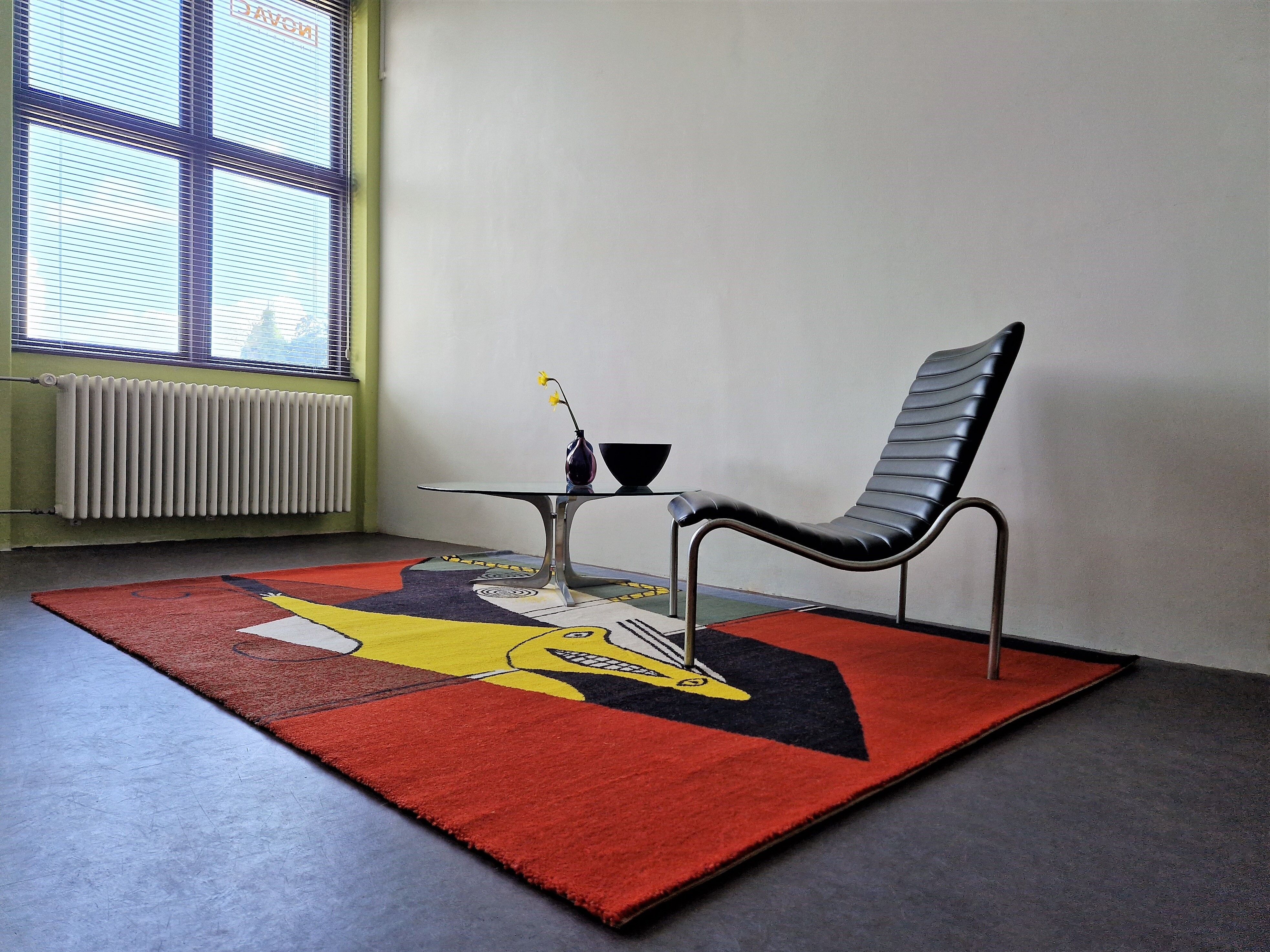 New zealand wool rug by desso, 1995