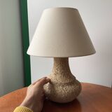 Lampe vintage en pierre du Gard