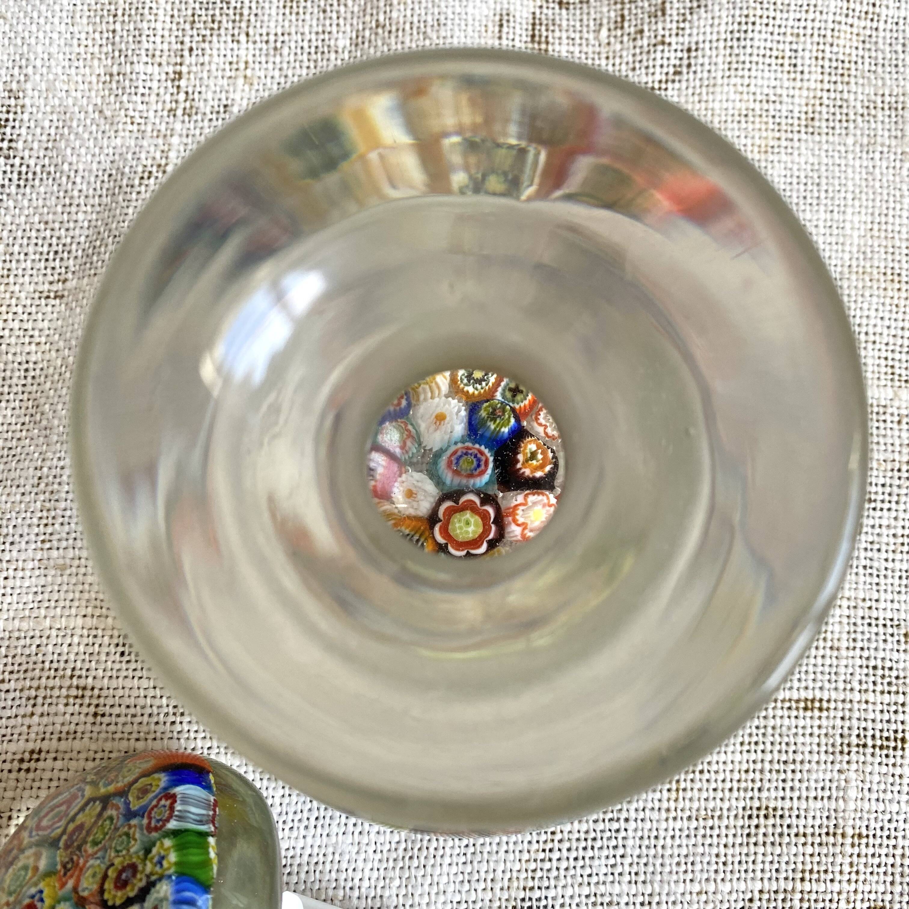Murano Millefiori glass carafe