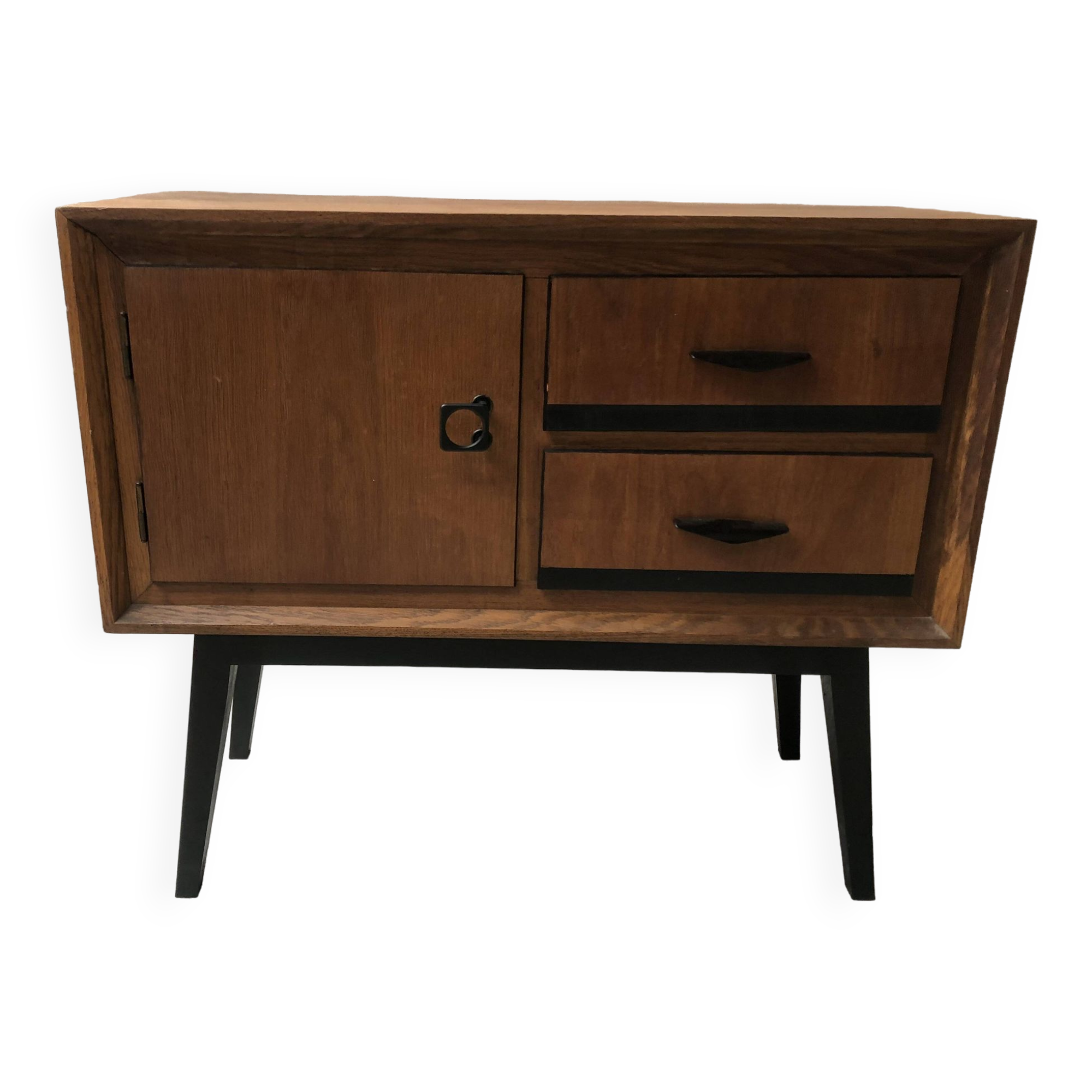 Small row of vintage storage furniture from the 1960s