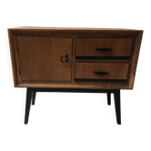 Small row of vintage storage furniture from the 1960s