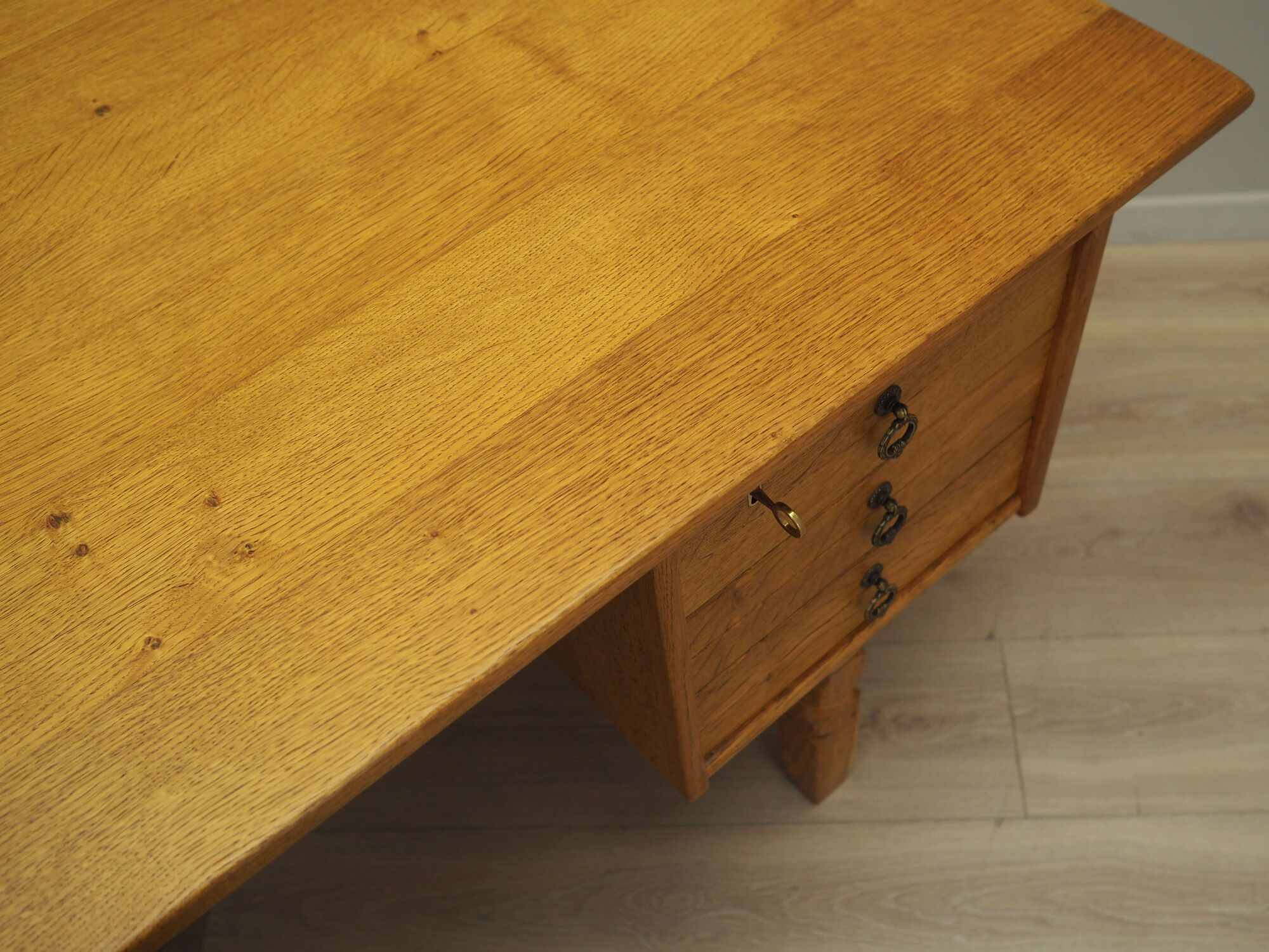 Oak desk, Danish design, 1960s