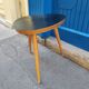 Tripod side table in rockabilly style from the 1960s.
