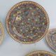 Sis porcelain plates decorated with "Thousand Flowers", China