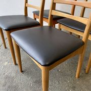 Set of 4 Mid-Century 1970’s dining chairs by Schreiber Furniture