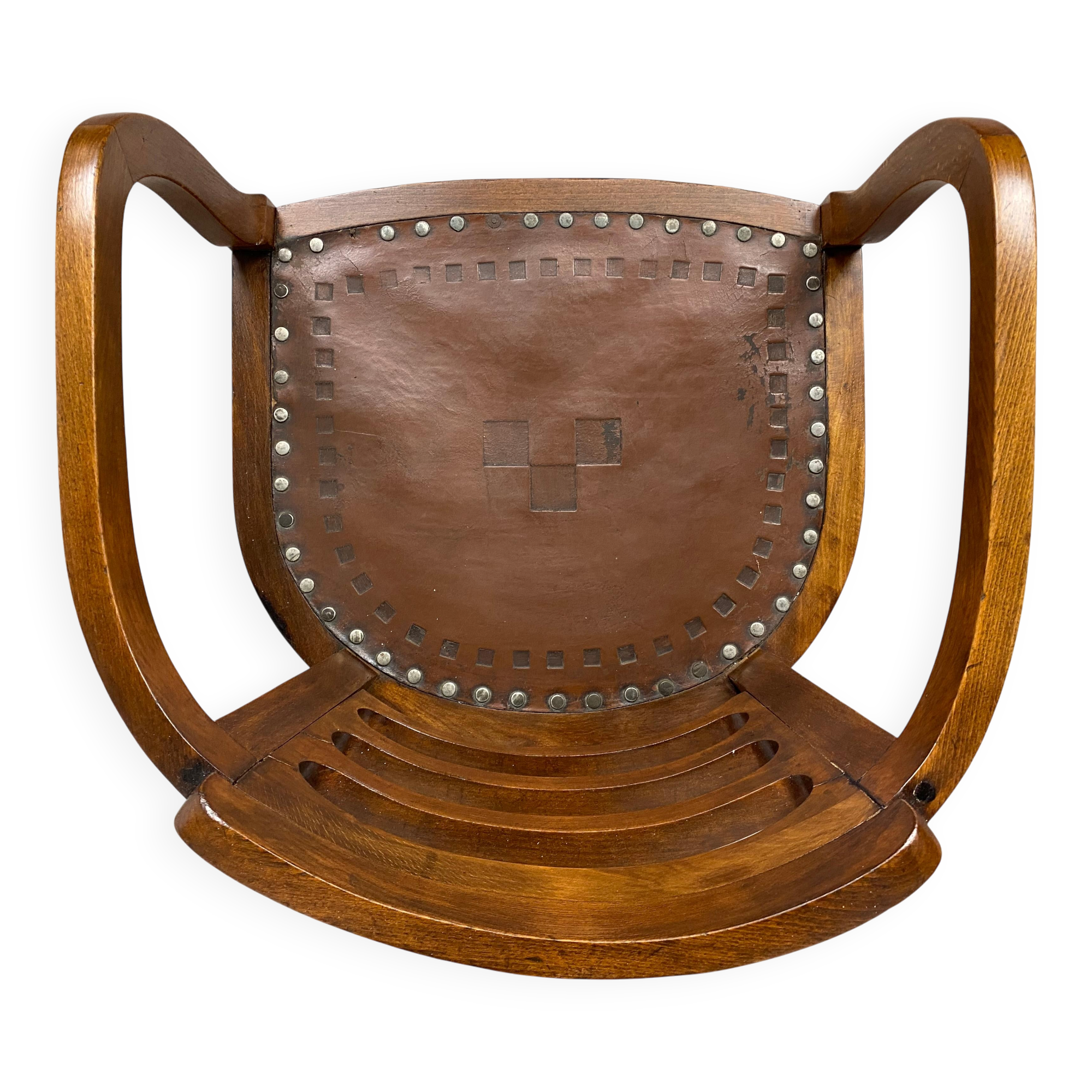 Fauteuil de bureau Sécession par Joseph Maria Olbrich