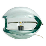 Glass table lamp
