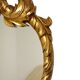 Classic Gold-Leaf Gilded Baroque Acanthus Mirror 45cm