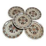 Set of 5 iron earth plates