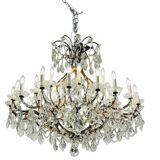 Italian 1920-30’s Crystal drops Chandelier