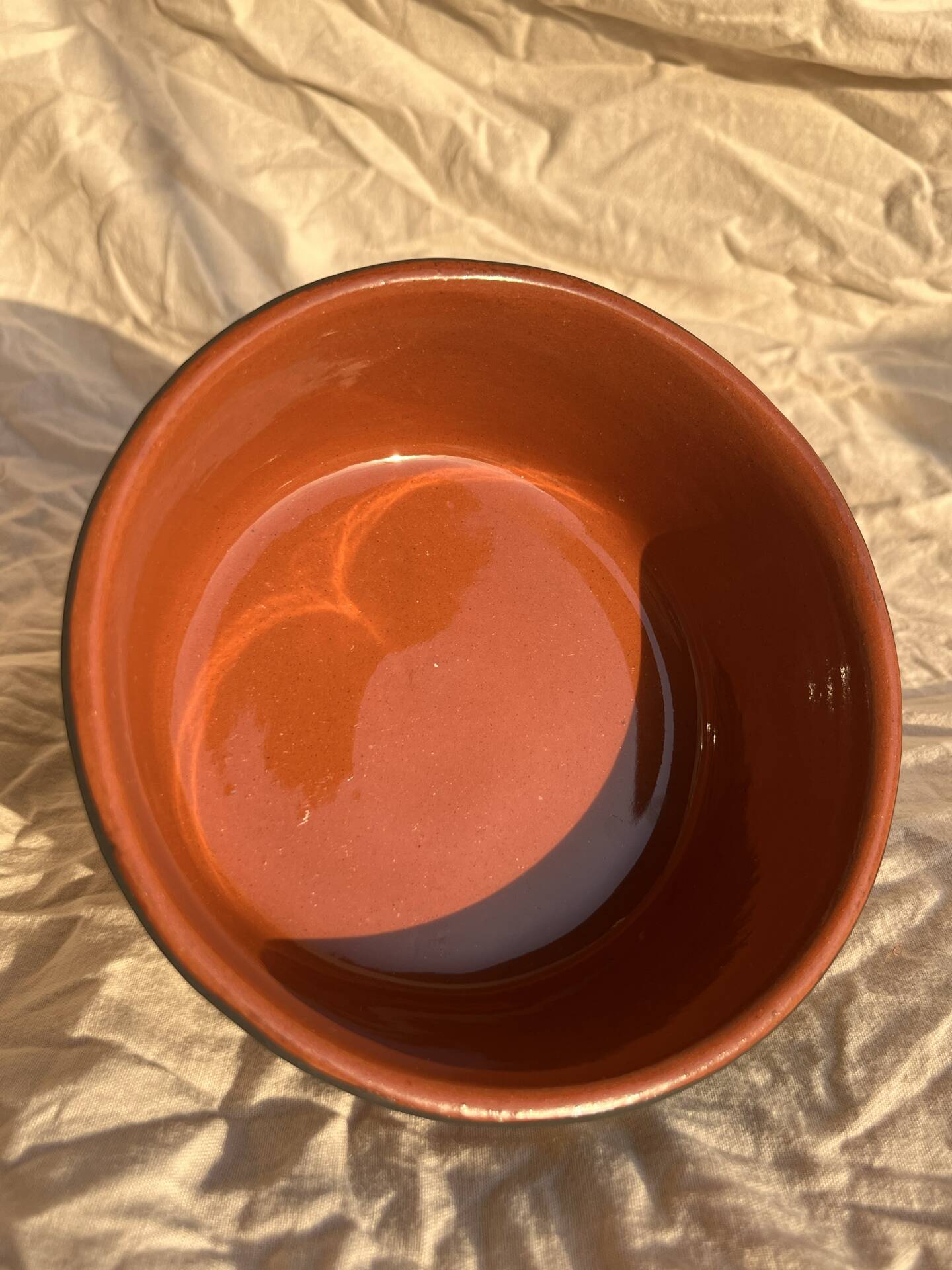 Duo of Handcrafted Ceramic Bowls from Venezuela, Signed