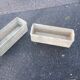 Pair of fiber cement gardeners