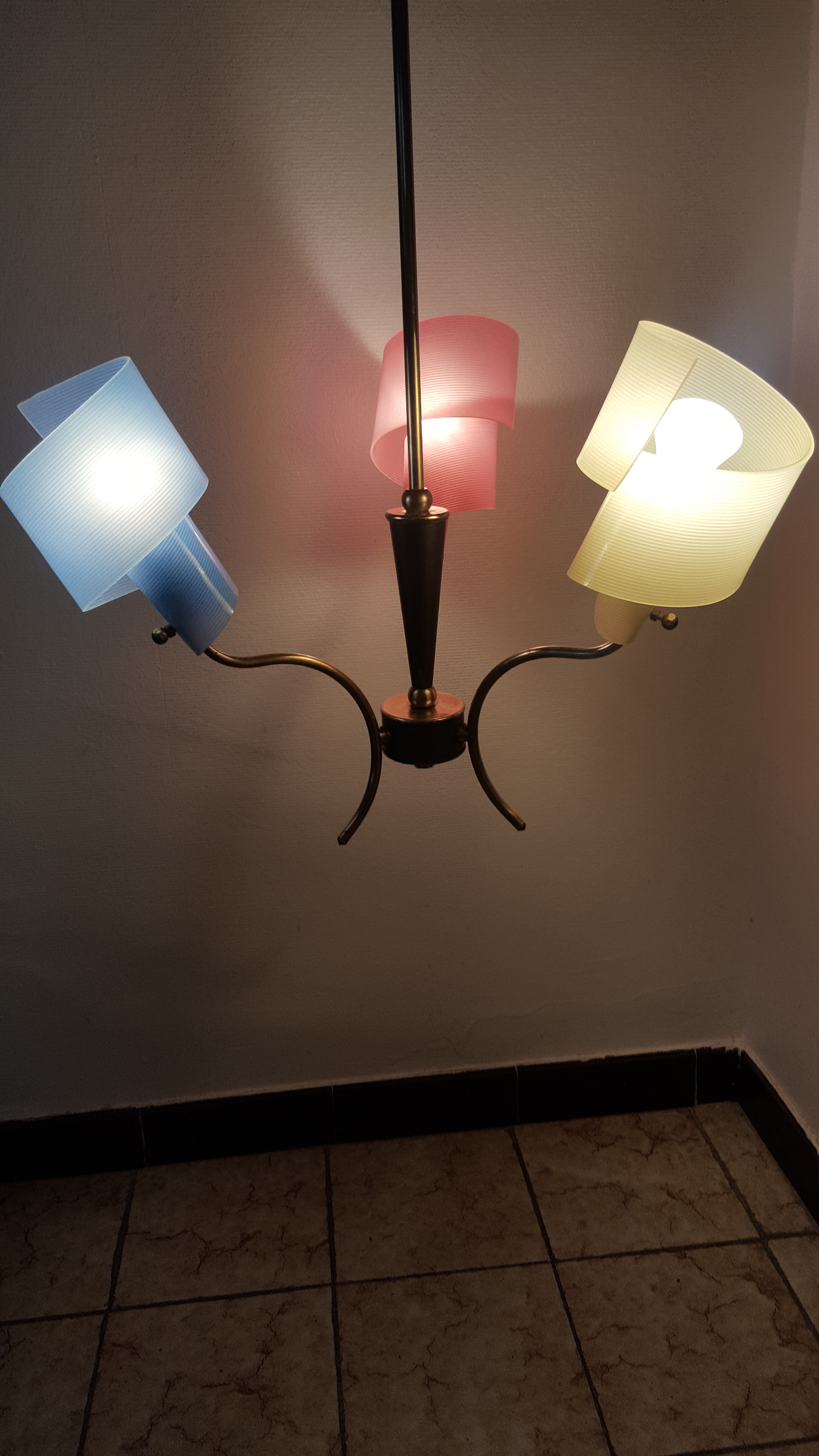 Vintage hanging lamp 50/60