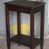 Table vintage, table bois, console art déco, table d'appoint