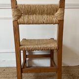 Rustic straw chair