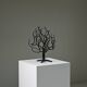 Black brutalist tree candle holder “tree of life” 1970s.