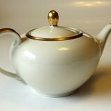 Bavaria Creidlitz teapot made of porcelain, in ivory white - Vintage from the 1950s