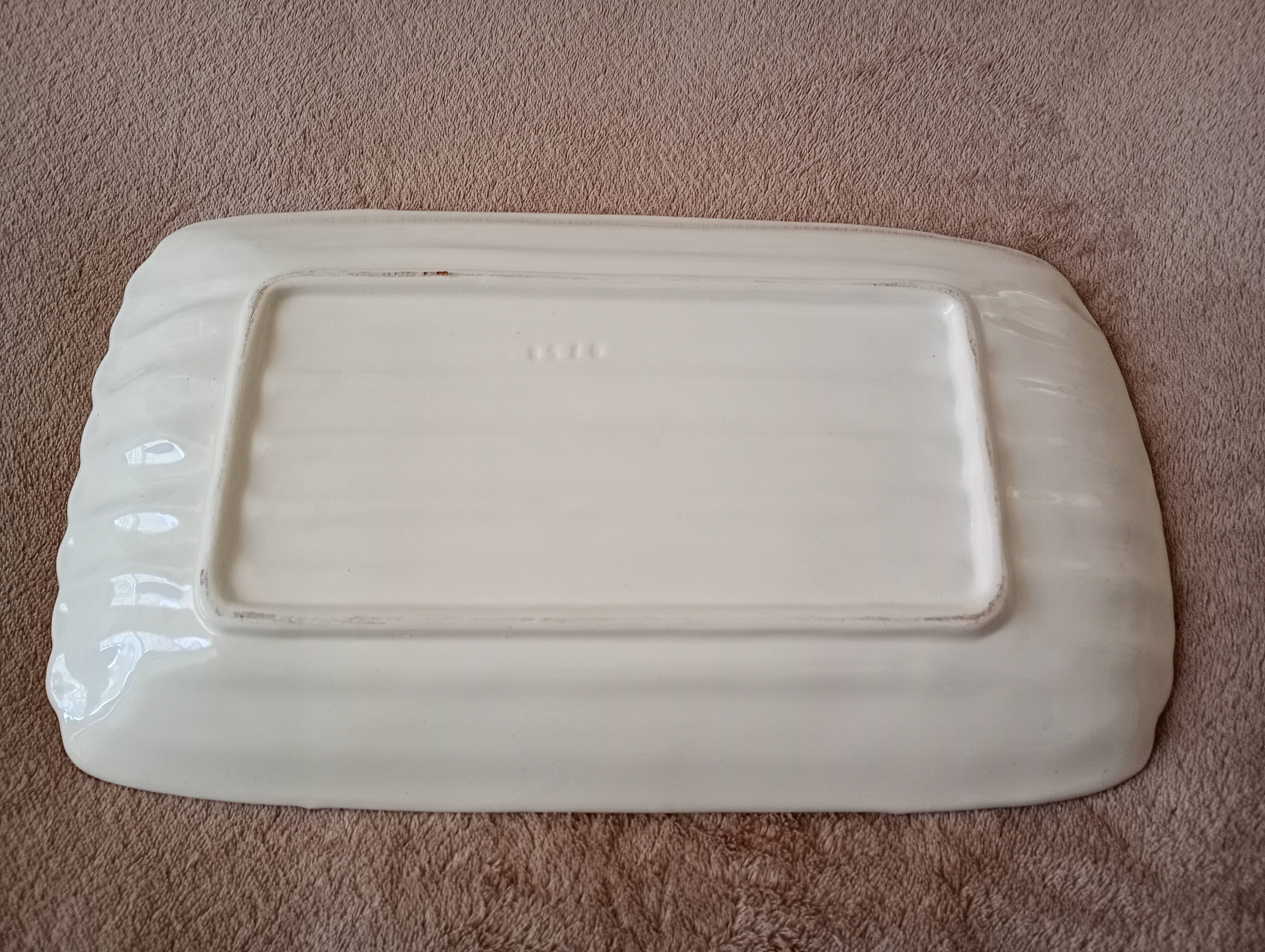 Asparagus barbotine dish