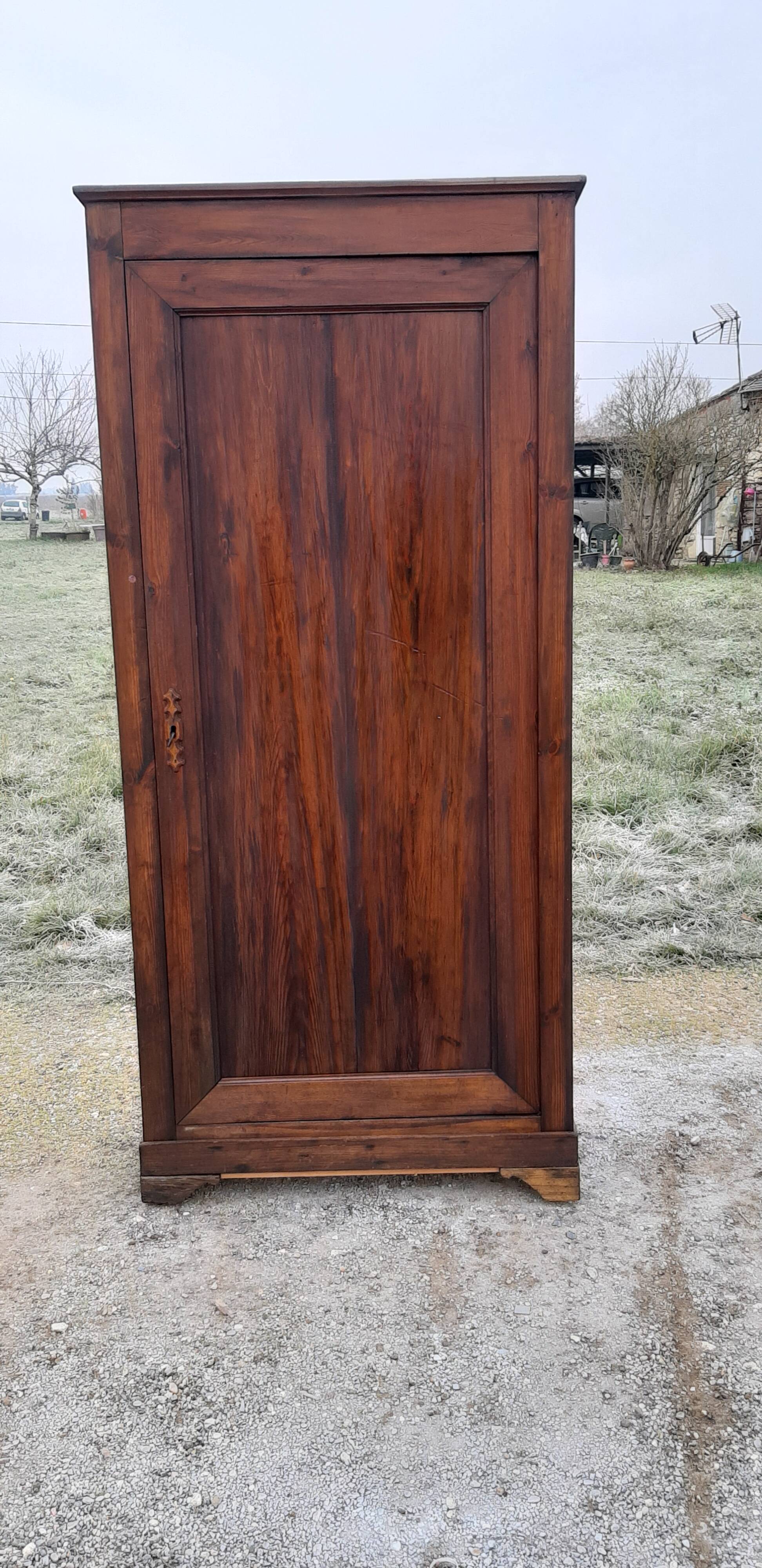 Parisian pine wardrobe