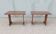 Paire de tables bistrot