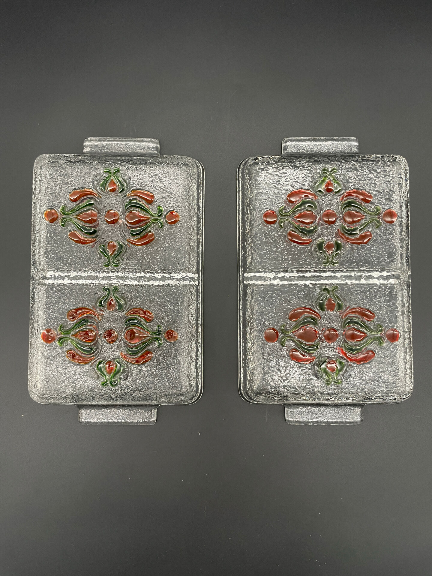 Pair of Fabiola dishes by Walther Glas – 1970s