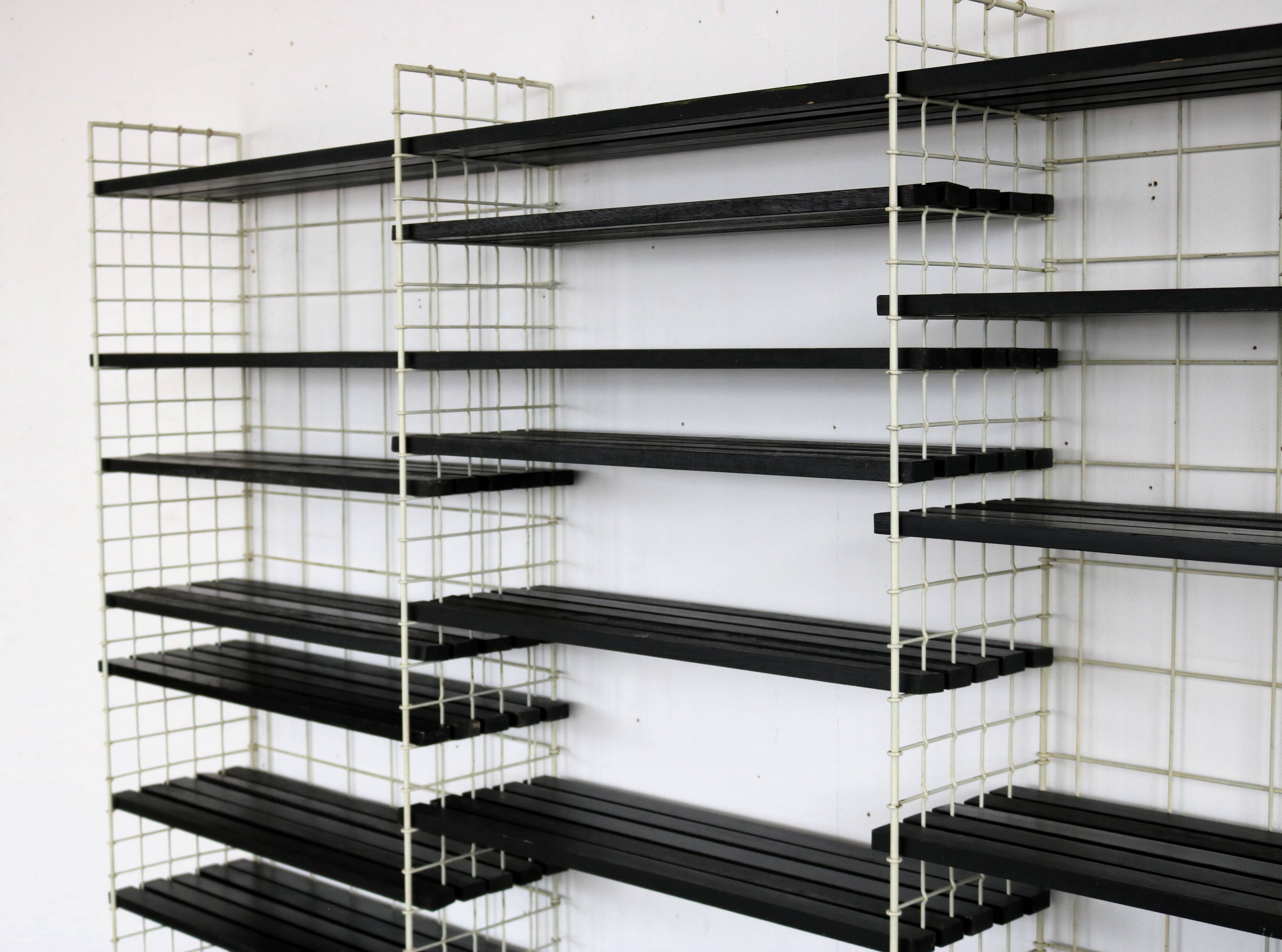 Vintage wall unit | bookshelf | shelf | 1960s