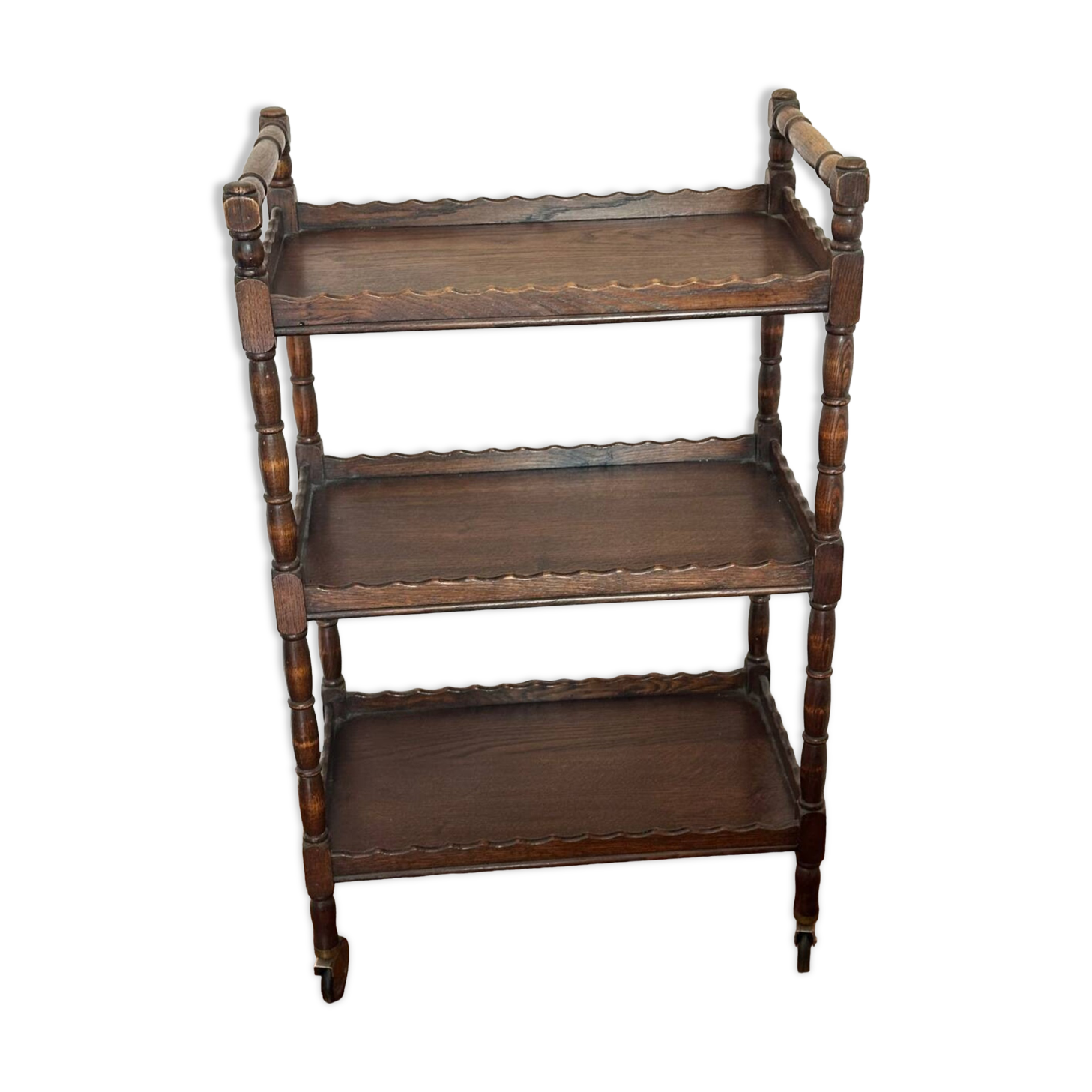 Vintage Serving Table - Rolling Table