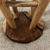 4-legged wooden stool
