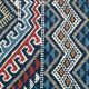 Tapis margoum couloir bleu fait main en pure laine