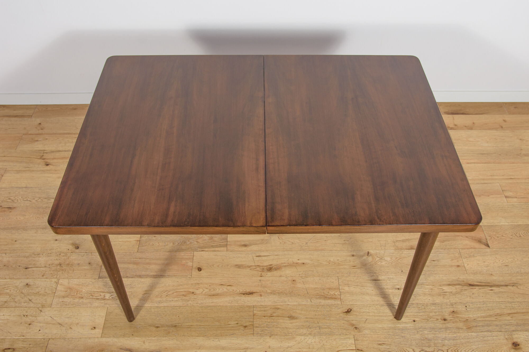 Mid Century Walnut Dining Table by Bohumil Landsman for Jitona, Czechoslovakia, 1960s