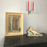 Ancient wall candlestick