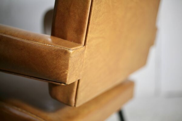 Fauteuil style Jacques Adnet, circa 1955