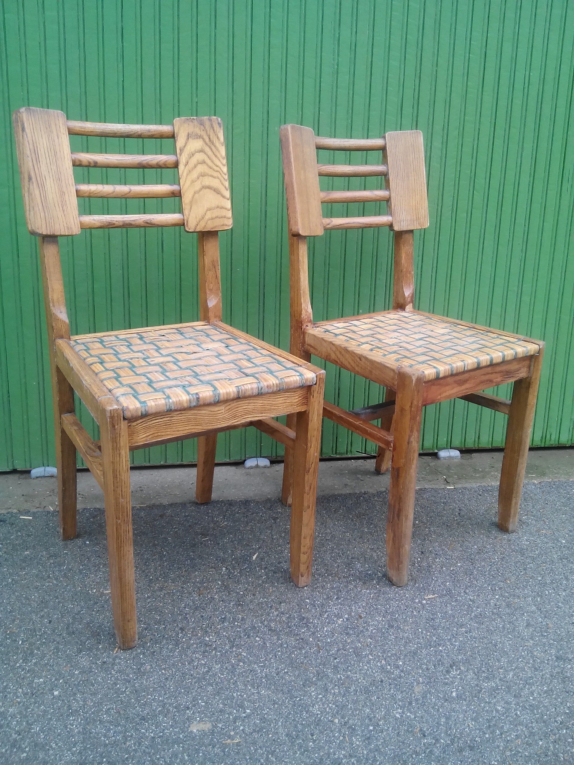 Set of two chairs, Pierre Cruege, 50 years