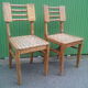 Set of two chairs, Pierre Cruege, 50 years