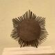 Vintage sun mirror in woven rattan diameter 45 cm retro decoration