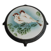 Antique ceramic trivet