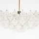 XL Tulipan Waterfall Glass Chandelier by Kalmar - Austria 1960s