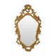 Gilded Deknudt Rococo Style Mirror Crested Mirror Acanthus 81cm