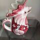 Ceramic rooster pitcher – Lismat Deruta Assisi – Italy