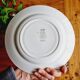 Set of 12 flat plates with slight defects Saint Amand 1932